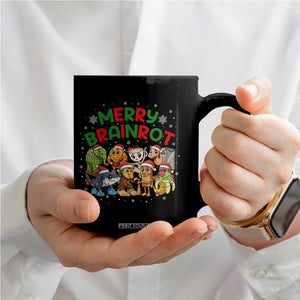 Gen Z Italian Merry Brainrot Christmas Coffee Mug Meme Holiday Gift TS12 Print Your Wear