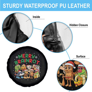Gen Z Italian Merry Brainrot Christmas Spare Tire Cover Meme Holiday Gift TS12 Print Your Wear