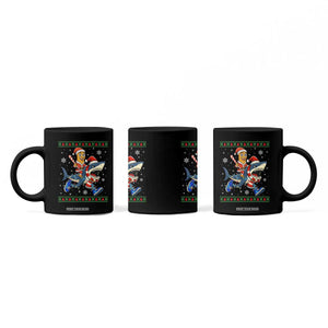 Funny Tung Tung Sahur Riding Tralala Coffee Mug Ugly Chritstmas Italian Brainrot Meme TS12 Print Your Wear