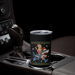Funny Tung Tung Sahur Riding Tralala Tumbler Cup Ugly Chritstmas Italian Brainrot Meme TS12 Print Your Wear