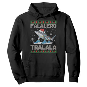 Falalero Tralala Italian Brainrot Meme Christmas Hoodie Funny Gen Z Alpha Ugly Xmas Gift TS12 Black Print Your Wear