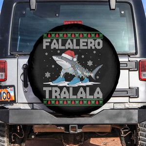 Falalero Tralala Italian Brainrot Meme Christmas Spare Tire Cover Funny Gen Z Alpha Ugly Xmas Gift TS12 No hole Black Print Your Wear