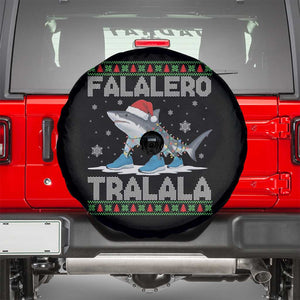Falalero Tralala Italian Brainrot Meme Christmas Spare Tire Cover Funny Gen Z Alpha Ugly Xmas Gift TS12 Black Print Your Wear