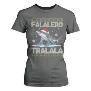 Falalero Tralala Italian Brainrot Meme Christmas T Shirt For Women Funny Gen Z Alpha Ugly Xmas Gift TS12 Dark Heather Print Your Wear