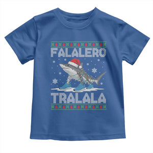Falalero Tralala Italian Brainrot Meme Christmas Toddler T Shirt Funny Gen Z Alpha Ugly Xmas Gift TS12 Royal Blue Print Your Wear