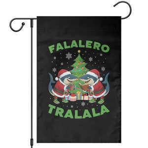Falalero Tralala Garden Flag Funny Italian Brainrot Meme Christmas Gift TS12 Black Print Your Wear
