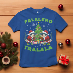 Falalero Tralala T Shirt Funny Italian Brainrot Meme Christmas Gift TS12 Royal Blue Print Your Wear