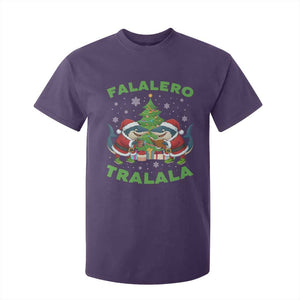 Falalero Tralala T Shirt For Kid Funny Italian Brainrot Meme Christmas Gift TS12 Purple Print Your Wear