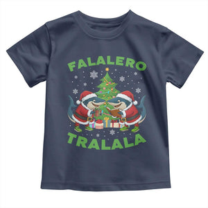 Falalero Tralala Toddler T Shirt Funny Italian Brainrot Meme Christmas Gift TS12 Navy Print Your Wear