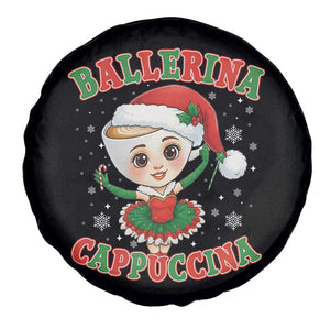 Ballerina Cappuccina Spare Tire Cover Funny Italian Brainrot Meme Christmas Gift TS12 Print Your Wear