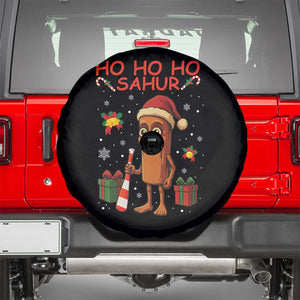 Ho Ho Ho Sahur Italian Brainrot Meme Spare Tire Cover Funny Gen Z Alpha Christmas Gift TS12 Black Print Your Wear