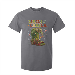 Funny Lirili Larila Italian Brainrot Meme T Shirt For Kid Christmas Gift TS12 Charcoal Print Your Wear