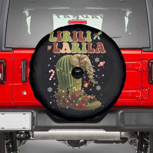 Funny Lirili Larila Italian Brainrot Meme Spare Tire Cover Christmas Gift TS12 Black Print Your Wear