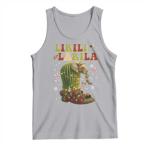 Funny Lirili Larila Italian Brainrot Meme Tank Top Christmas Gift TS12 Athletic Heather Print Your Wear