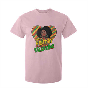 Black History Is My Valentine T Shirt For Kid Gift For Black Women TS12 Light Pink Print Your Wear