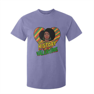 Black History Is My Valentine T Shirt For Kid Gift For Black Women TS12 Violet Print Your Wear