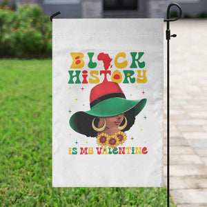 Black History Is My Valentine Garden Flag Women Gift For February TS12 Print Your Wear
