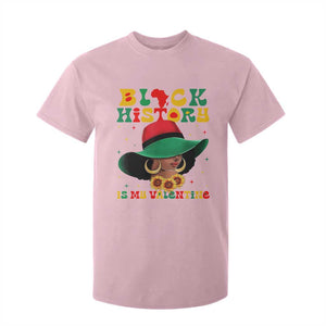 Black History Is My Valentine T Shirt For Kid Women Gift For February TS12 Light Pink Print Your Wear