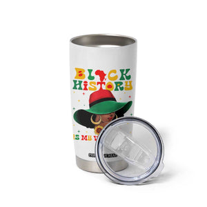 Black History Is My Valentine Tumbler Cup Women Gift For February TS12 Print Your Wear