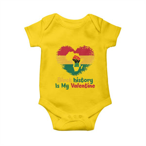 African American Women Pride Baby Onesie Black History Is My Valentine TS12 Daisy Print Your Wear
