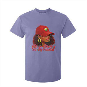 Black History Is My Valentine T Shirt For Kid Melanin Pride Valentines Day Gift TS12 Violet Print Your Wear