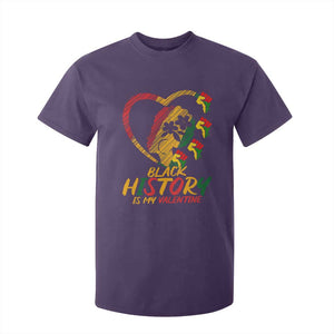 Black History Is My Valentine T Shirt For Kid Gift For Melanin Queen TS12 Purple Print Your Wear