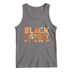 Black History Is My Valentine Tank Top African American Women Pride TS12 Deep Heather Print Your Wear