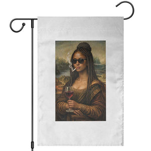 Black Mona Lisa African American Garden Flag Black History Month TS12 Black Print Your Wear