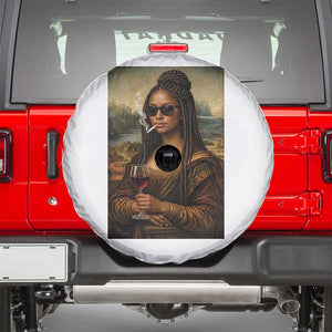 Black Mona Lisa African American Spare Tire Cover Black History Month TS12 Black Print Your Wear