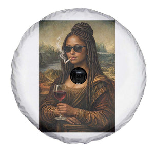 Black Mona Lisa African American Spare Tire Cover Black History Month TS12 Print Your Wear