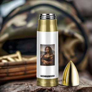 Funny Black Mona Lisa Bullet Tumbler African American Pride TS12 Print Your Wear