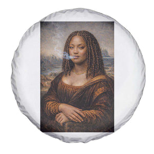 Funny Black Mona Lisa Spare Tire Cover African American Pride TS12 Print Your Wear