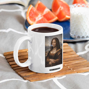 Funny Black Mona Lisa Coffee Mug African American Pride TS12 Print Your Wear