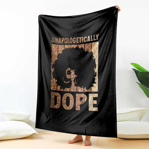 Melanin Queen Glitter Print Throw Blanket Unapologetically Dope TS12 Print Your Wear