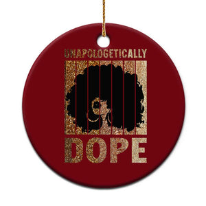 Melanin Queen Glitter Print Ceramic Ornament Unapologetically Dope TS12 1pc Red Print Your Wear