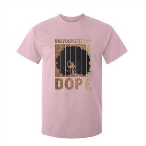 Melanin Queen Glitter Print T Shirt For Kid Unapologetically Dope TS12 Light Pink Print Your Wear