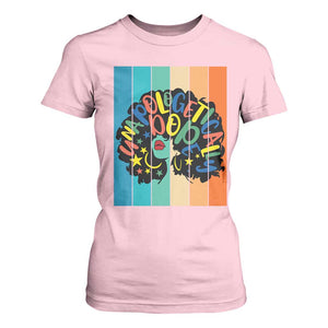 Black Girl Magic Pride T Shirt For Women Unapologetically Dope Retro Sunset TS12 Light Pink Print Your Wear