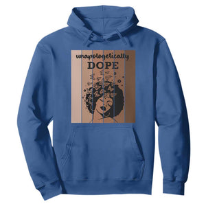 Inspirational Black Women Gift Hoodie Unapologetically Dope TS12 Royal Blue Print Your Wear