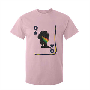 Black Woman Gift T Shirt For Kid Melanin Queen Card TS12 Light Pink Print Your Wear