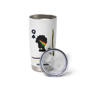 Black Woman Gift Tumbler Cup Melanin Queen Card TS12 Print Your Wear