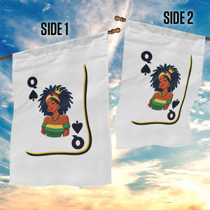 Queen Of Spades Black Girl Garden Flag African American Women Pride TS12 Print Your Wear