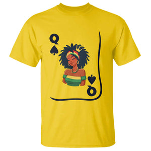 Queen Of Spades Black Girl T Shirt African American Women Pride TS12 Daisy Print Your Wear