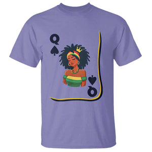 Queen Of Spades Black Girl T Shirt African American Women Pride TS12 Violet Print Your Wear