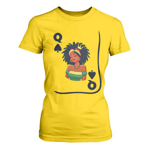Queen Of Spades Black Girl T Shirt For Women African American Women Pride TS12 Daisy Print Your Wear