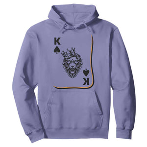 Black King Lion Hoodie African American Black History Month Gift TS12 Violet Print Your Wear