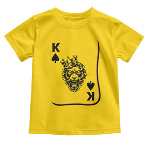 Black King Lion Toddler T Shirt African American Black History Month Gift TS12 Daisy Print Your Wear