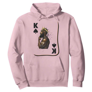 King Of Spades Black Man Hoodie African American Men Pride TS12 Light Pink Print Your Wear