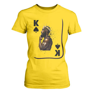 King Of Spades Black Man T Shirt For Women African American Men Pride TS12 Daisy Print Your Wear