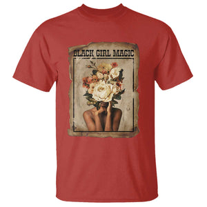 Black Girl Magic T Shirt Feminist Black Women In History TS12 Red Print Your Wear