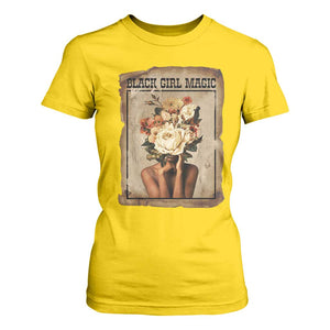 Black Girl Magic T Shirt For Women Feminist Black Women In History TS12 Daisy Print Your Wear
